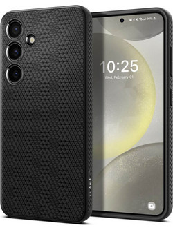 Spigen Liquid Air Back Cover Matte Black (Samsung Galaxy S24)