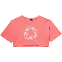 4F Γυναικείο Αθλητικό Crop Top Κοραλί 4FWSS24TTSHF1266-64S