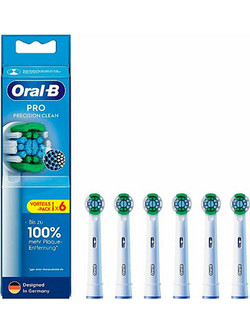 Oral-B Pro Precision Clean Ανταλλακτικές Κεφαλές Ηλεκτρικής Οδοντόβουρτσας 6τμχ