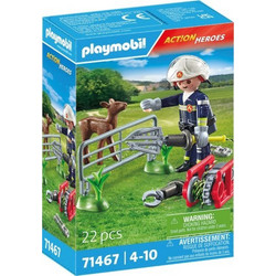 Playmobil City Action Επιχείρηση Διάσωσης Ζώου για 4-10 Ετών 71467