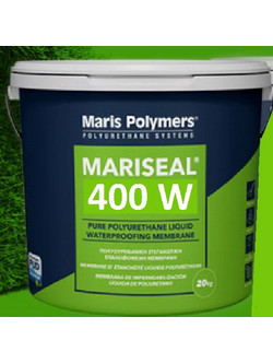 Maris Polymers Mariseal 400W Ελαστομερές Πολυουρεθανικό Στεγανωτικό Ταράτσας Λευκό 20kg