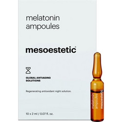 Mesoestetic Melatonin Ampoules Αντιγηραντικό Serum Προσώπου 10x2ml