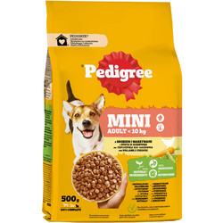 Pedigree Adult Mini Πουλερικά & Λαχανικά 500gr