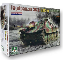 Takom Jagdpanzer 38 Hetzer Early Limited Edition Συναρμολογούμενο Πλαστικό Μοντέλο Τανκ 1:35