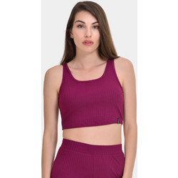 Target Γυναικείο Αθλητικό Crop Top Φούξια S24/66404-03