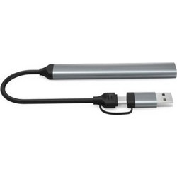 Andowl Q-HU230 USB Hub 3.0 USB-C με 5 Θύρες USB-A