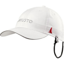 Musto Ανδρικό Καπέλο Jockey Υφασμάτινο Λευκό 80032-002