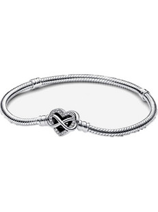 Pandora Moments Γυναικείο Βραχιόλι με Καρδιά από Ασήμι 925 592645C01