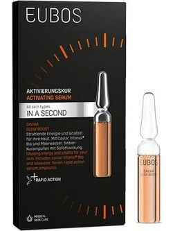 Eubos In A Second Caviar Glow Boost Serum Προσώπου για Λάμψη με Χαβιάρι 7x2ml