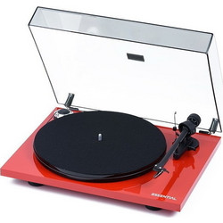 Pro-Ject Essential III + Ortofon 10 Πικάπ με Προενίσχυση High Gloss Red + Ortofon OM 10
