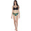 Gsecret Bikini Set Floral Μαύρο Πράσινο C2065-27807