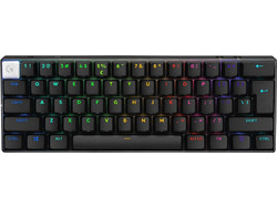 Logitech G Pro X Ασύρματο Μηχανικό Gaming Πληκτρολόγιο 60% με GX Optical Διακόπτες RGB Black