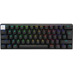 Logitech G Pro X Ασύρματο Μηχανικό Gaming Πληκτρολόγιο 60% με GX Optical Διακόπτες RGB Black