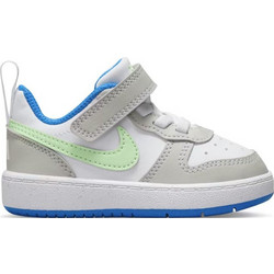 Nike Court Borough Παιδικά Sneakers Λευκά Γκρι DV5458-005
