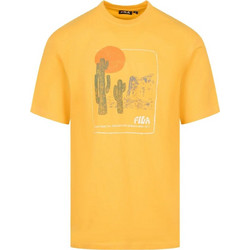 Fila Cannie Ανδρικό Αθλητικό T-Shirt Κίτρινο SS23SPM028-264