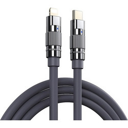 Remax RC-C053 Braided USB-C to Lightning Cable 20W 1.2m Grey