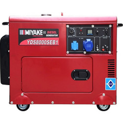 Miyake MD450EL Αθόρυβη Γεννήτρια Πετρελαίου Τετράχρονη Μονοφασική 6.9KVA