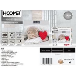 Hoomei Ηλεκτρονική Ζυγαριά HM-1528A