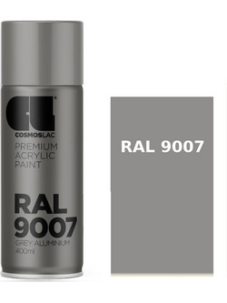 CosmosLac Σπρέι Βαφής Γκρι Gloss 400ml RAL 9007