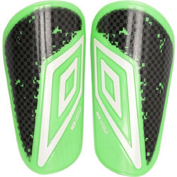 Umbro Neo Shield Παιδικές Επικαλαμίδες Ποδοσφαίρου Μαύρες Πράσινες 21359U-EEZ