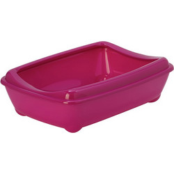 Moderna Arist-O-Tray + Rim Medium Λεκάνη Γάτας Φούξια Μ43xΠ30.9xΥ12.3cm
