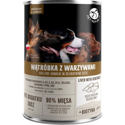 Pet Republic Adult Medium & Large Liver with Vegetables 1250gr