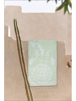 Dream Catcher Πετσέτα Θαλάσσης Microfiber Πράσινο Mint