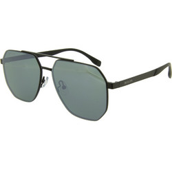 Bolon BL7199 D11 Ανδρικά Γυαλιά Ηλίου Aviator Μεταλλικά Μαύρα με Μαύρο Polarized Φακό