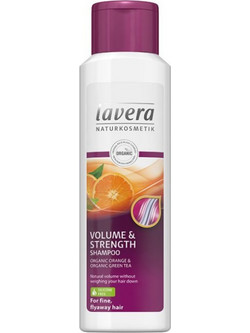 Lavera Σαμπουάν για Επανόρθωση & Όγκο για Λεπτά & Ταλαιπωρημένα Μαλλιά 250ml