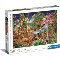 Puzzle Clementoni High Quality Collection Φανταστικός Ξύλινος Κήπος 1500 Κομμάτια