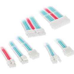 Kolink Core Adept Braided Καλώδιο Τροφοδοσίας Peripheral to Peripheral Blue Pink