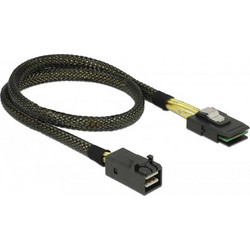 DeLOCK 83388 Καλώδιο Σκληρού Δίσκου Mini SAS to Mini SAS 0.5m Black