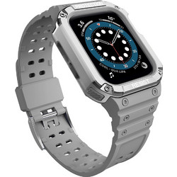 Hurtel Protect Λουράκι Σιλικόνης Grey (Apple Watch 38 / 40 / 41mm)