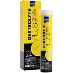 InterMed Dextrolyte Plus Lemon 20 Αναβράζοντα Δισκία
