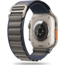 Tech-Protect Nylon Pro Λουράκι Υφασμάτινο Blue / Grey (Apple Watch 42 / 44 / 45mm)