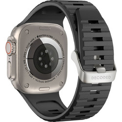 Decoded Traction Ultra Λουράκι Σιλικόνης Black (Apple Watch 42 / 44 / 45 / 49mm)