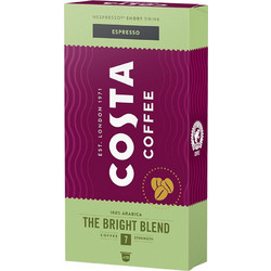Costa Coffee Κάψουλες Espresso Bright Blend Συμβατές με Μηχανή Nespresso 10τμχ