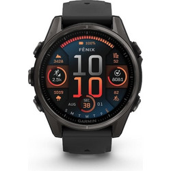 Garmin Fenix 8 AMOLED Sapphire 43mm Titanium Carbon Gray / Black