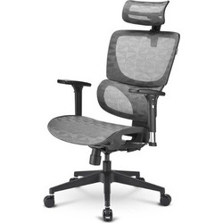 Sharkoon OfficePal C30M Καρέκλα Gaming Mesh με Ρυθμιζόμενα Μπράτσα Γκρι OPC30M