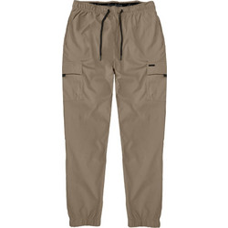 Double Ανδρικό Παντελόνι Cargo Joggers Slim Εφαρμογή Μπεζ 9816-BE