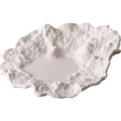 Raw Everest Πιάτα Γλυκού Πορσελάνης Οβάλ 25x25cm 3τμχ RD19233