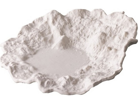 Raw Everest Πιάτα Γλυκού Πορσελάνης Οβάλ 25x25cm 3τμχ RD19233