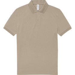 B&C Collection Ανδρική Μπλούζα Polo Κοντομάνικη Mastic PU424