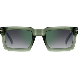 David Beckham DB7126/S 1EDNU Ανδρικά Γυαλιά Ηλίου Τετράγωνα Κοκάλινα Πράσινα με Μαύρο Degradee Φακό