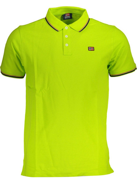 Norway Ανδρική Μπλούζα Polo Κοντομάνικη Lime 838862