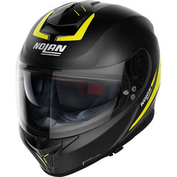 Nolan Staple Black Yellow Κράνος Μηχανής Full Face