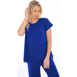 Bodymove Γυναικείο Αθλητικό T-Shirt Royal Blue 1395-3