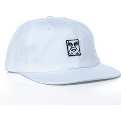 Obey Icon Patch Panel Strapback Ανδρικό Καπέλο Jockey Υφασμάτινο Λευκό 100580303