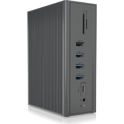 RaidSonic USB-C Docking Station με HDMI 4K PD Ethernet και Σύνδεση 3 Oθονών
