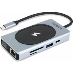 Dicota D32059 USB-C Docking Station με HDMI 4K PD Ethernet